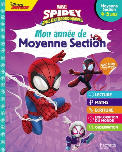 Picture of Disney - Marvel - Spidey et ses amis extraordinaires - Mon année de Moyenne Section (4-5 ans)