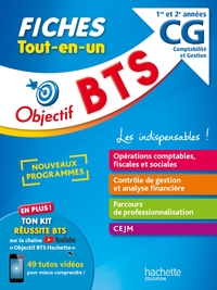 Image de Objectif BTS CG -  Fiches Tout-en-un