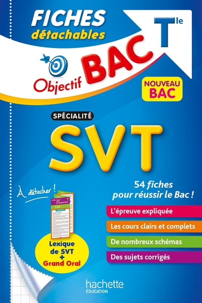 Picture of Objectif BAC Fiches détachables Spécialité SVT Tle