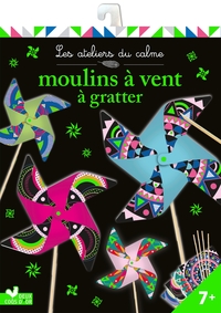 Image de Moulins à vent à gratter - pochette avec accessoires