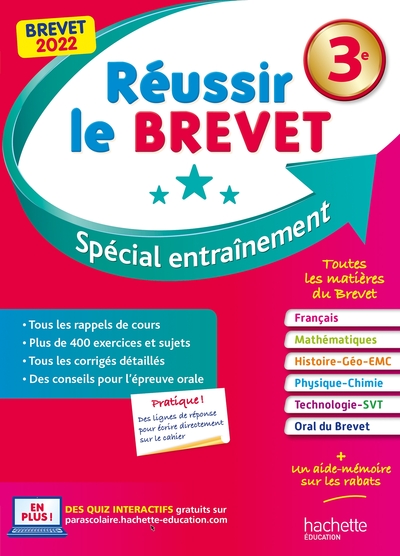 Image de Réussir le Brevet 2022