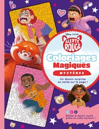 Image de ALERTE ROUGE - Coloriages Magiques - Mystères - Disney Pixar