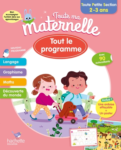 Image de Toute ma maternelle - Tout le programmme - Toute Petite Section 2-3 ans