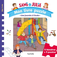 Picture of Sami et Julie Maternelle - Mon livre puzzle - Une journée à l'école