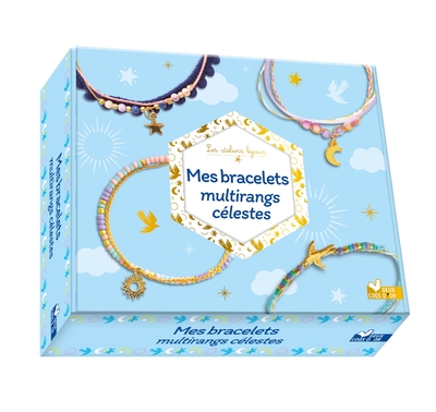 Image de Mes bracelets multirangs célestes - coffret avec accessoires