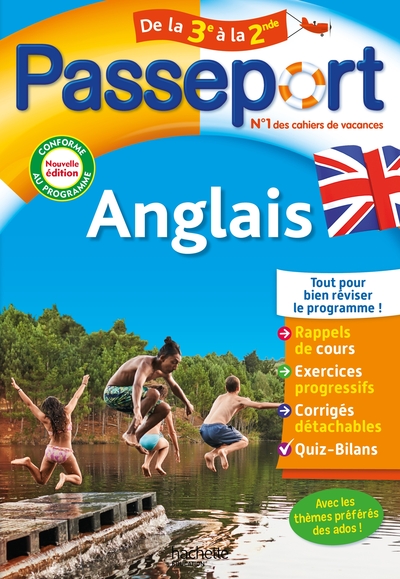 Picture of Passeport - Anglais - De la 3e à la 2nde - Cahier de vacances 2025
