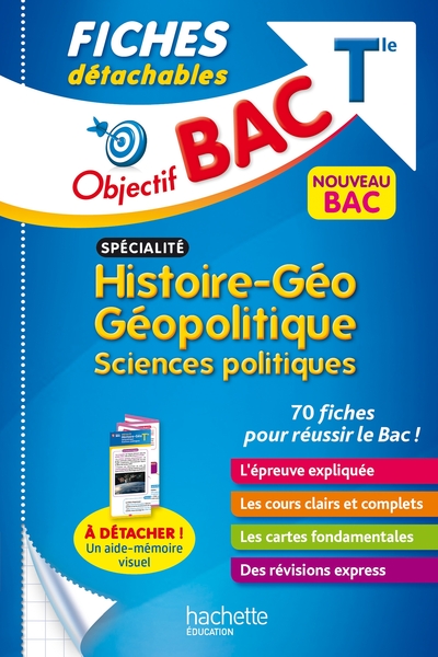 Picture of Objectif BAC Fiches Spécialité Histoire-géo, géopolitique, sciences politiques Tle