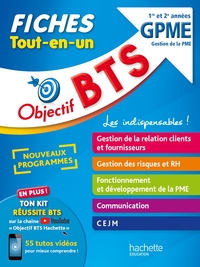 Image de Objectif BTS GPME -  Fiches Tout-en-un