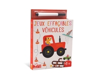 Image de Jeux effaçable véhicules avec feutre Velleda