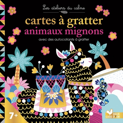 Picture of Mini cartes à gratter et stickers animaux