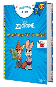 Picture of Disney BD Fin de CP-CE1 - Zootopie - Un défi pour Nick et Judy !