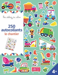 Image de 250 autocollants - le chantier
