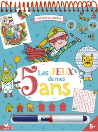 Picture of Les jeux de mes 5 ans - bloc avec feutre effaçable