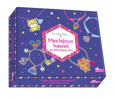 Image de Mes bijoux kawaii en plastique fou - coffret avec accessoires