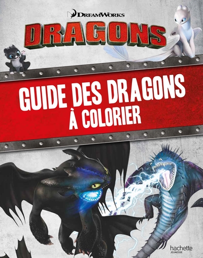 Image de Dreamworks - Dragons-Guide des dragons à colorier