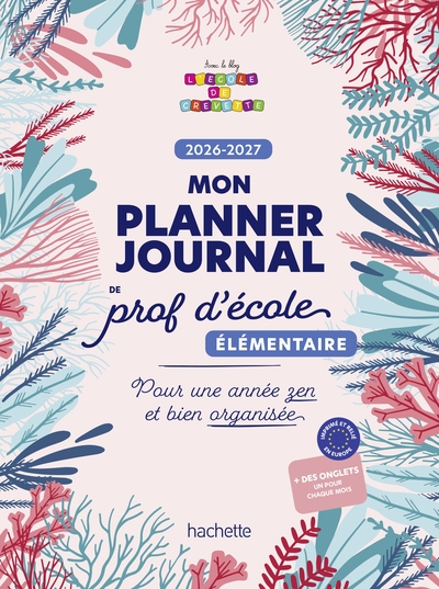 Picture of Mon planner journal de prof d'école Elémentaire - Edition 2026-2027