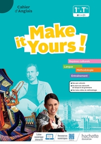 Picture of Make it Yours! Anglais 1re-Tle - Cahier élève - Ed. 2023