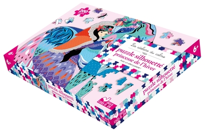 Picture of Puzzle silhouetté princesse de l'hiver - 200 pièces