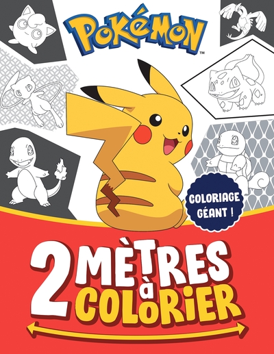 Picture of Pokémon - 2 mètres à colorier