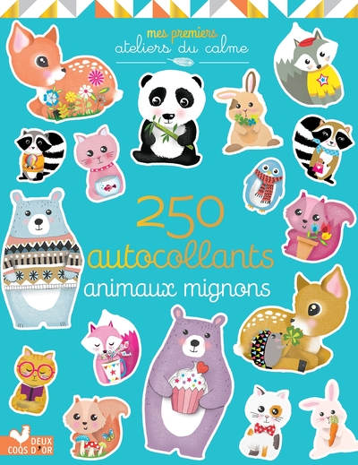 Picture of 250 autocollants - animaux mignons
