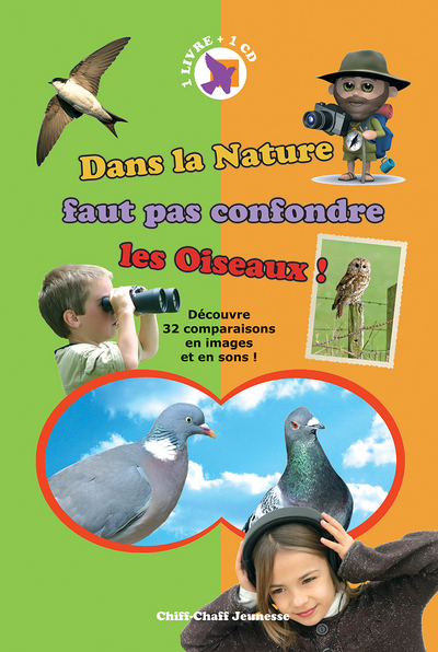 Image de Dans la nature faut pas confondre les oiseaux (LIVRE+CD)