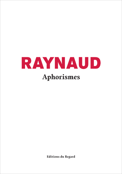 Picture of Aphorismes