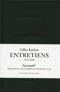 Picture of Gilles Barbier Entretiens Facsimilés