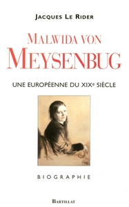 Image de Malwida Von Meysenbug Une européenne du XIXe siècle 1816-1903