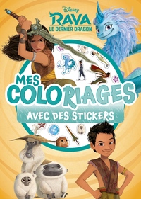 Image de RAYA ET LE DERNIER DRAGON - Mes Coloriages avec Stickers - Disney