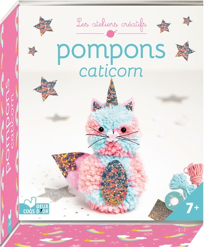Image de Animal pompon - caticorn - mini coffret avec accessoires
