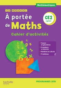Picture of Le Nouvel A portée de maths CE2 - Cahier d'activités - Edition 2019