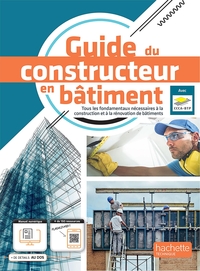 Image de Guide du constructeur en Bâtiment - livre élève -  Éd. 2022