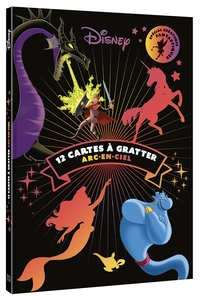 Image de DISNEY - Les Ateliers Disney - 12 cartes à gratter Arc-en-ciel - Créatures fantastiques