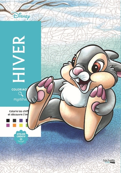 Image de Coloriages mystères Disney - Hiver