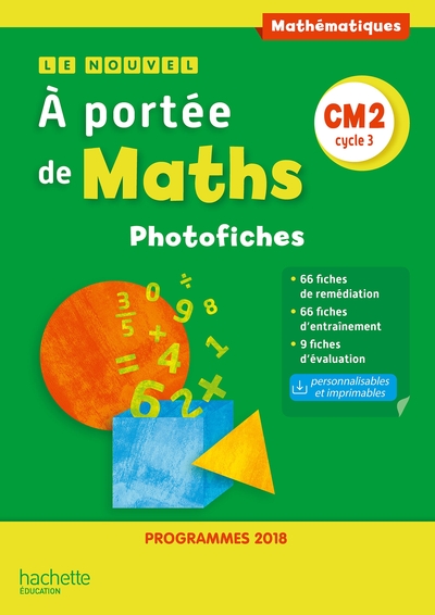 Picture of Le Nouvel A portée de maths CM2 - Photofiches - Edition 2019
