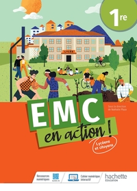 Picture of Cahier EMC en action ! 1re - cahier élève - Ed. 2023