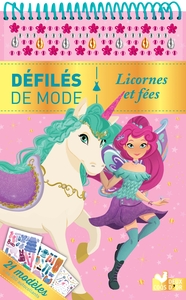 Image de Licornes et fées - bloc à spirale