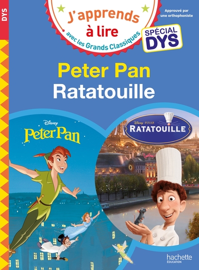 Image de Disney - Peter Pan / Ratatouille - Spécial DYS (dyslexie)