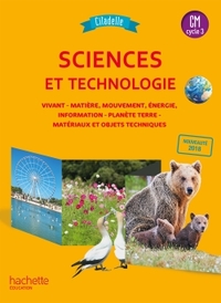 Image de Citadelle Sciences CM - Livre élève - Ed. 2018