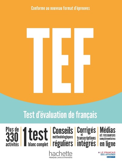 Image de TEF test d'évaluation de français [Nouvelle édition] - Livre d'entraînement
