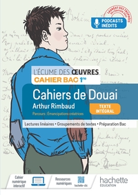 Image de Écume des oeuvres 1re, Arthur Rimbaud, Les cahiers de Douai - Cahier élève - Ed. 2023