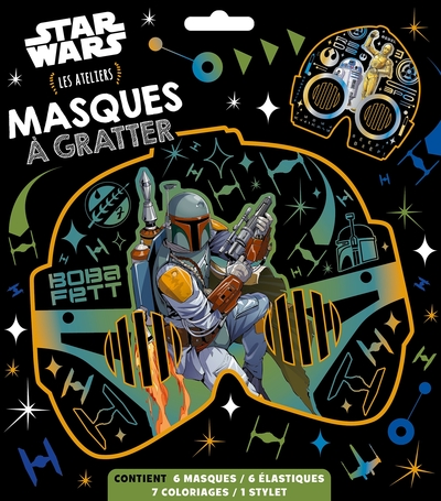 Image de STAR WARS - Les Ateliers Disney - Masques à gratter