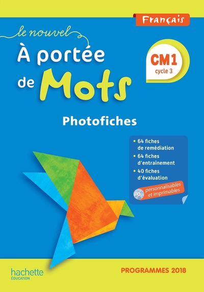 Image de Le Nouvel A portée de mots CM1 - Photofiches - Edition 2019