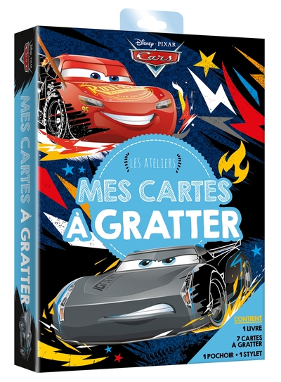 Image de CARS - Pochette Les Ateliers - Mes cartes à gratter - Disney Pixar
