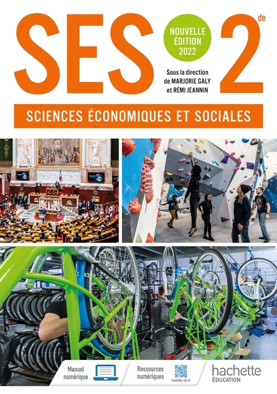 Picture of Sciences économiques et sociales 2nde - Livre élève - Ed. 2022