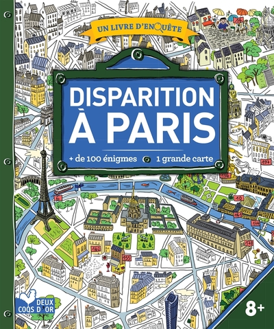 Image de Disparition à Paris - livre avec carte