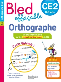 Image de Le BLED Effaçable Orthographe CE2