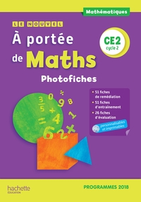 Picture of Le Nouvel A portée de maths CE2 - Photofiches - Edition 2019