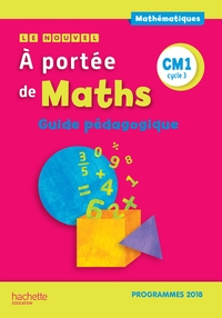 Picture of Le Nouvel A portée de maths CM1 - Guide pédagogique - Edition 2019
