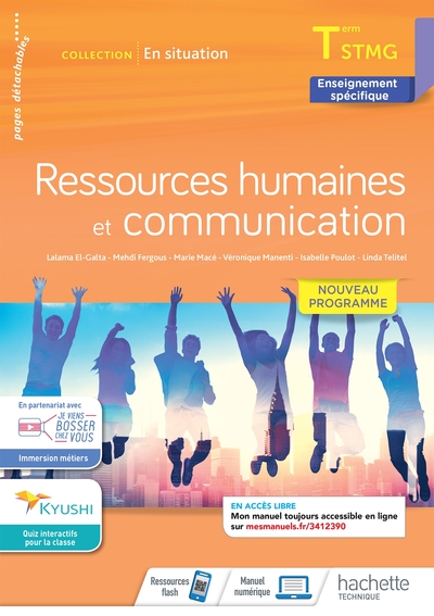 Picture of Ressources Humaines et communication - Terminale STMG  - En Situation - Cahier de l'élève  Éd. 2021